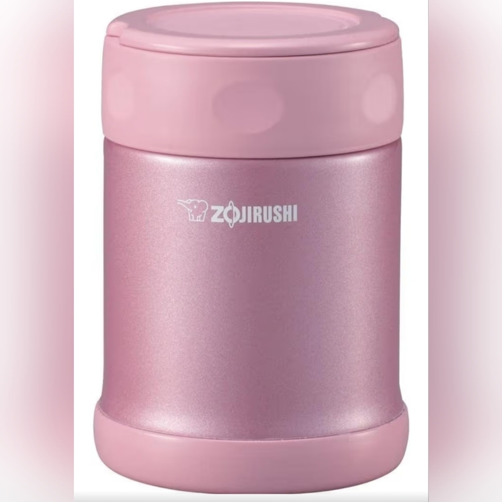 Zojirushi Pink Food Vacum Sealed Jar